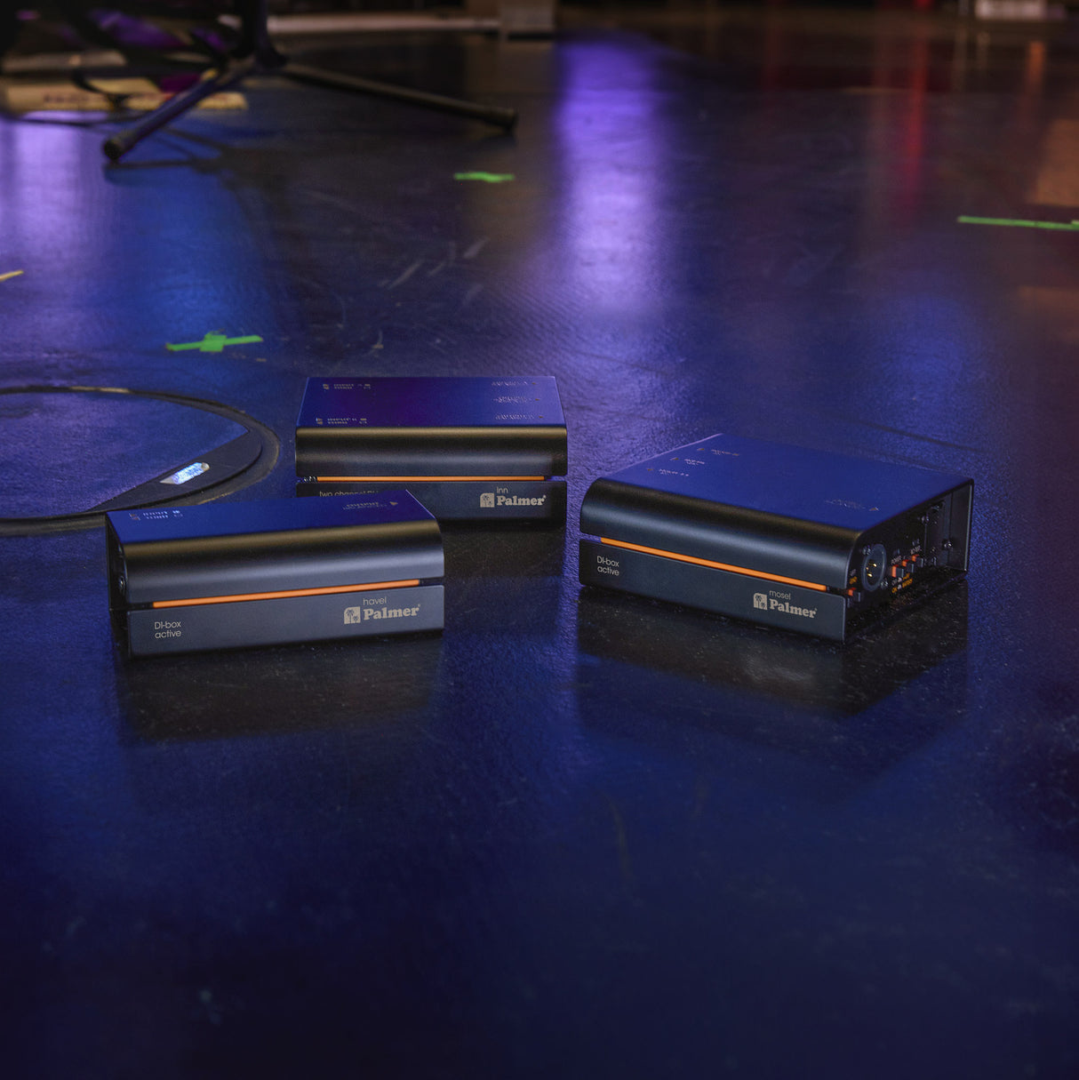 Palmer RIVER inn - Aktiv 2-kanals DI-boks