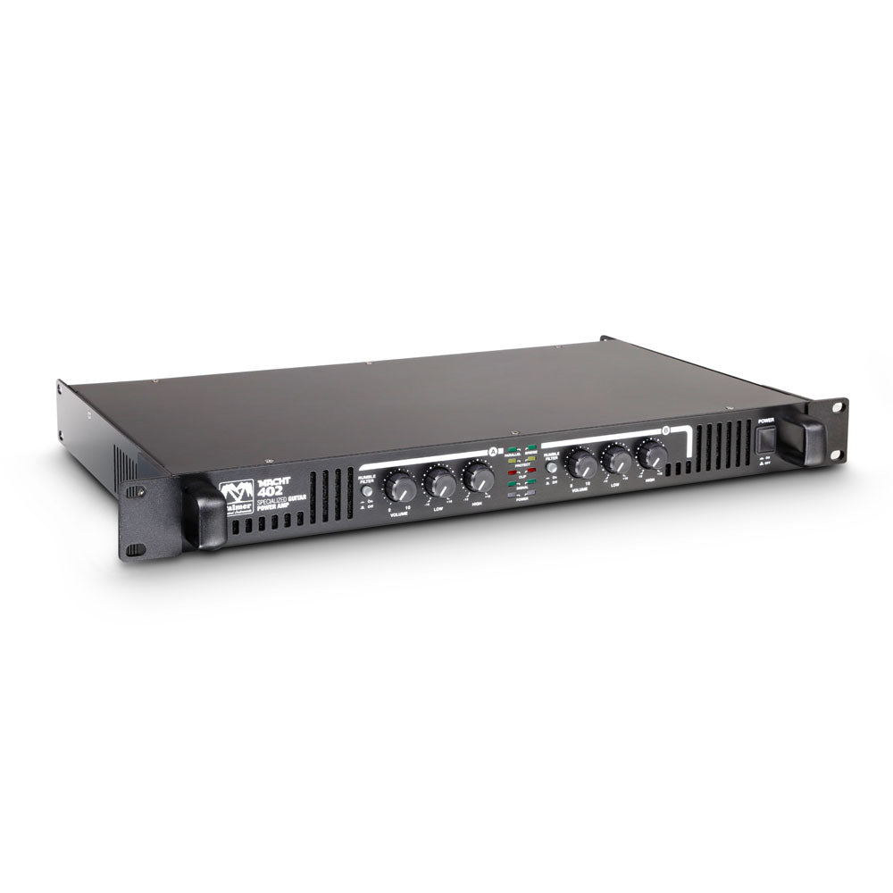 Palmer MACHT 402 - 19" stereo effektforsterker for gitar