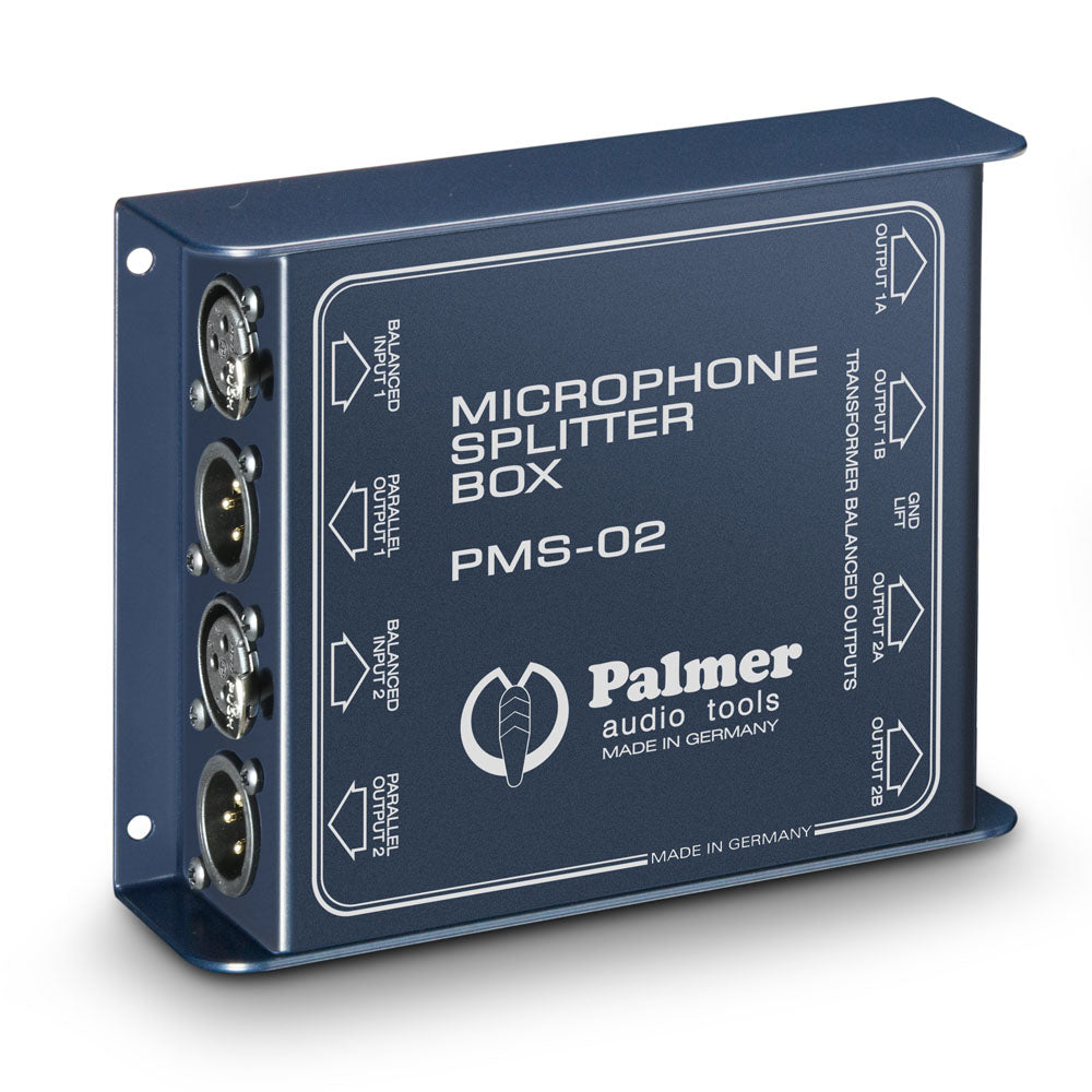 Palmer MS 02 - Mikrofon-splitter med to kanaler
