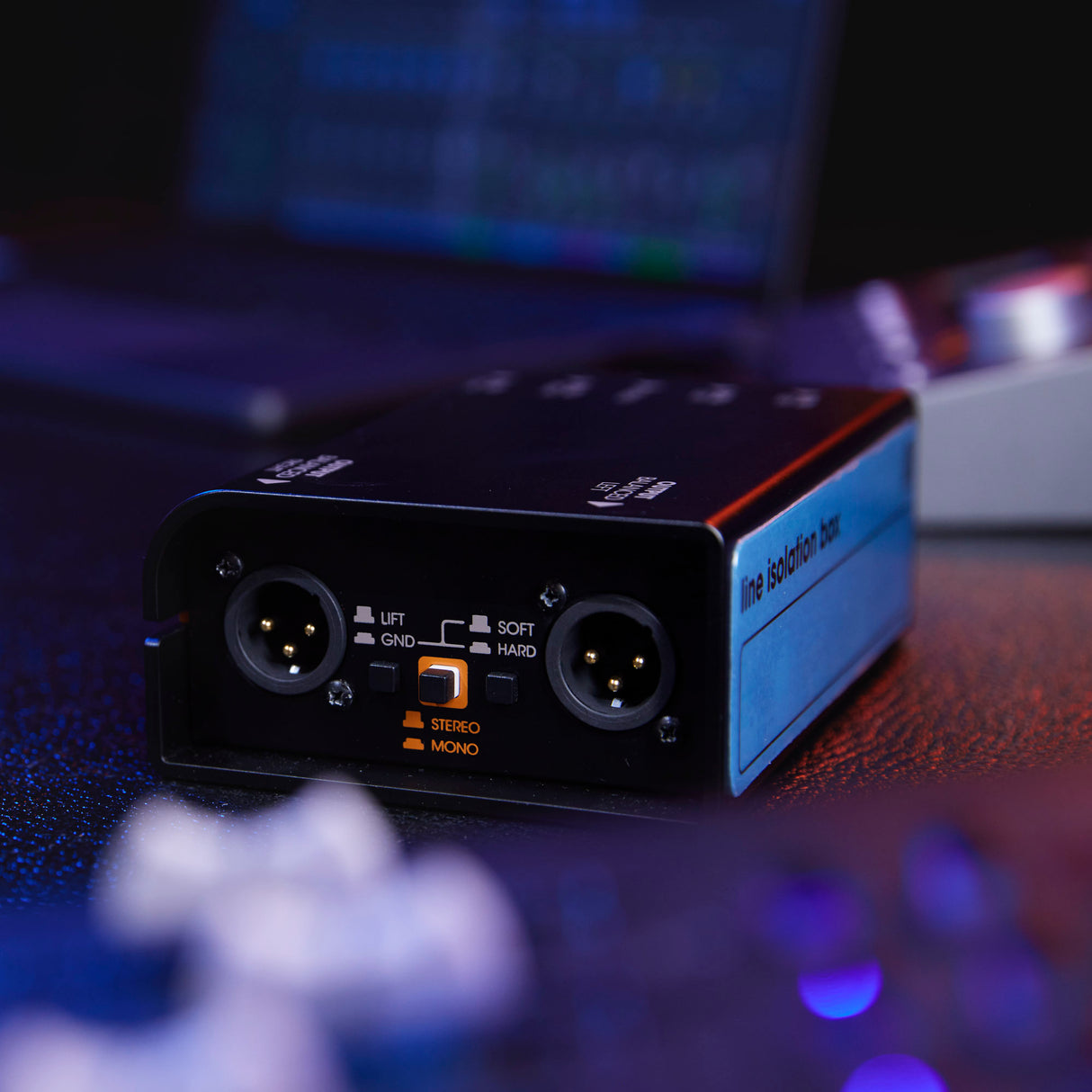 Palmer RIVER naab - Passiv 2-kanals DI-boks for mediebruk