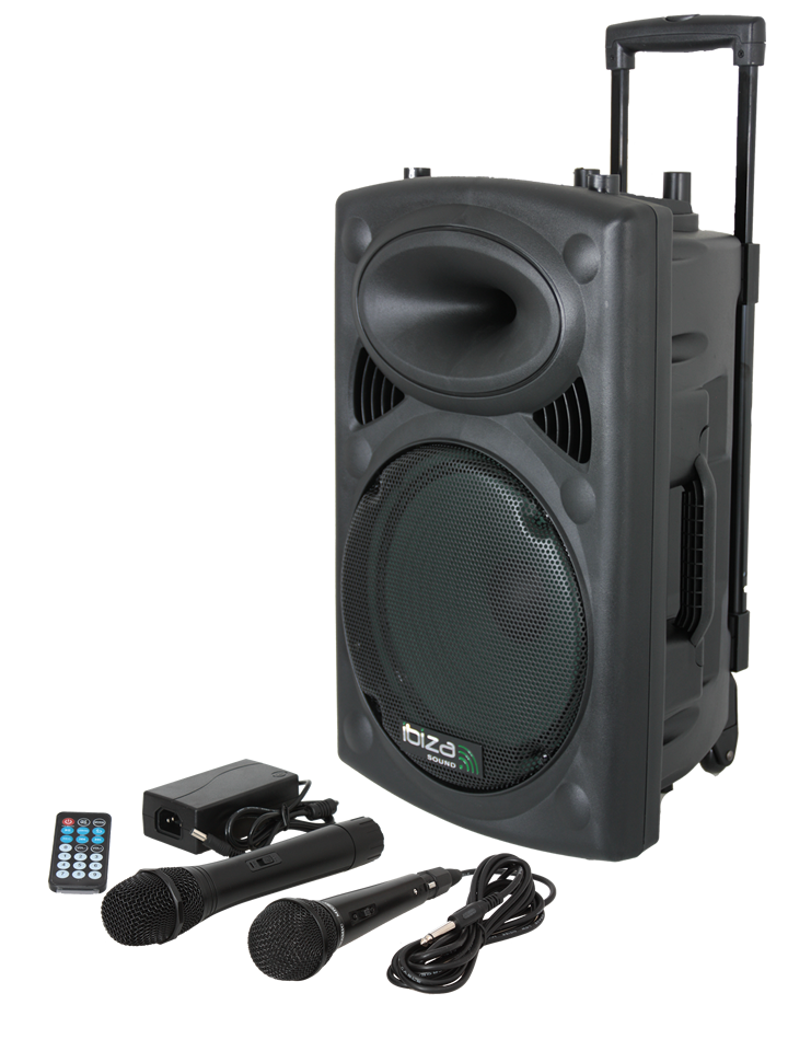 Ibiza PORT8UHF-BT bærbar høyttaler