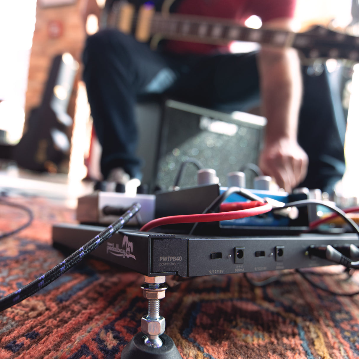 Palmer Pedalbay® 40 PB - pedalboard inkl. WTPB40-strømbar