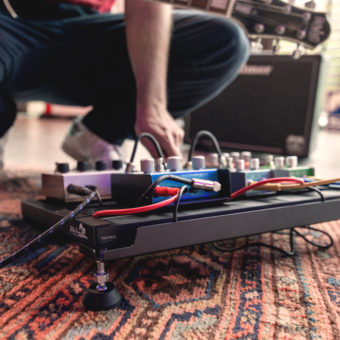 Palmer Pedalbay® 40 PB - pedalboard inkl. WTPB40-strømbar