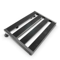 Palmer PEDALBAY® 40 - Lett pedalboard med variabel konfigurasjon med beskyttende softcase, 45 cm