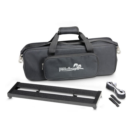 Palmer PEDALBAY® 50 S - Lett og kompakt pedalboard med beskyttende softcase, 50 cm