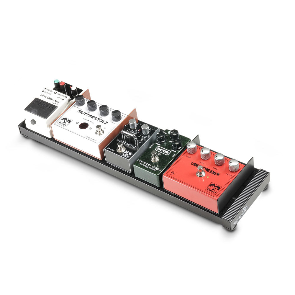 Palmer PEDALBAY® 50 S - Lett og kompakt pedalboard med beskyttende softcase, 50 cm
