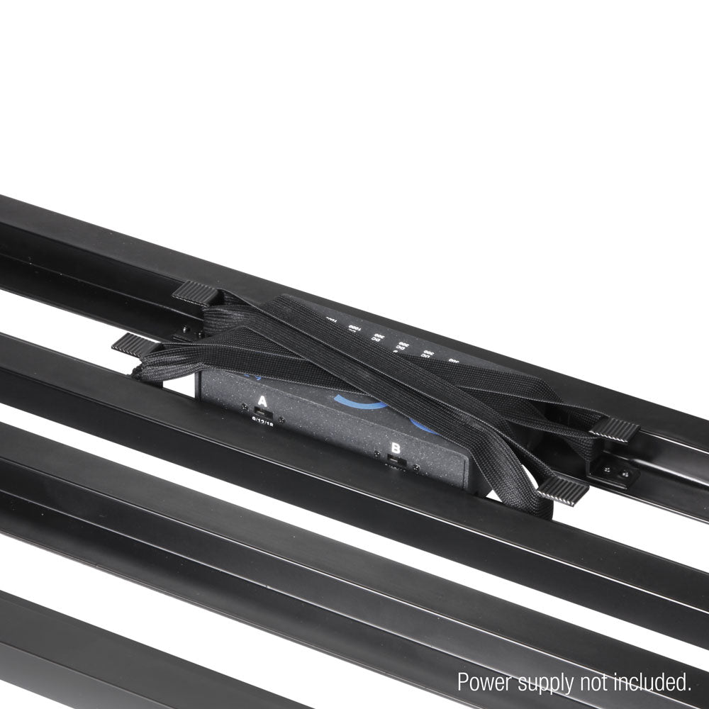 Palmer PEDALBAY® 50 S - Lett og kompakt pedalboard med beskyttende softcase, 50 cm