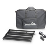 Palmer PEDALBAY® 60 L - Lett, justerbart pedalboard med beskyttende softcase, 60 cm