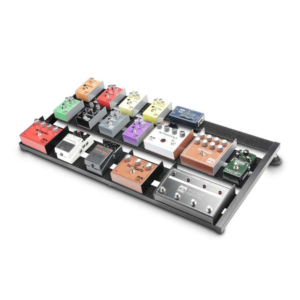 Palmer PEDALBAY® 80 - Lett, variabelt pedalboard med beskyttende softcase, 80 cm