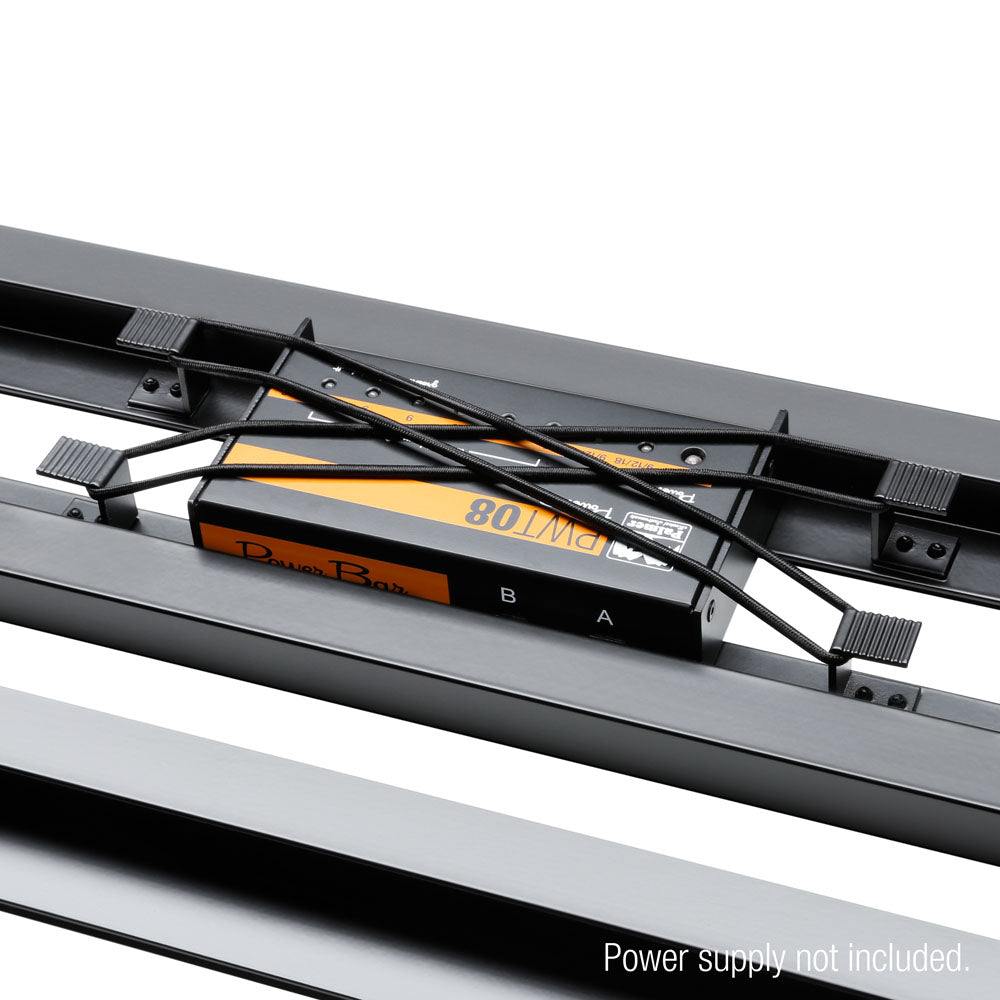 Palmer PEDALBAY® 80 - Lett, variabelt pedalboard med beskyttende softcase, 80 cm