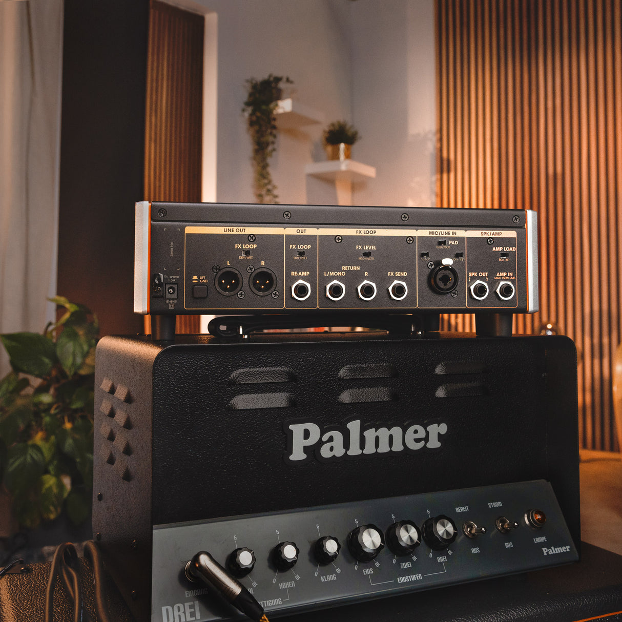 Palmer SUPREME SOAKER - Analog dynamisk rørforsterker-hub