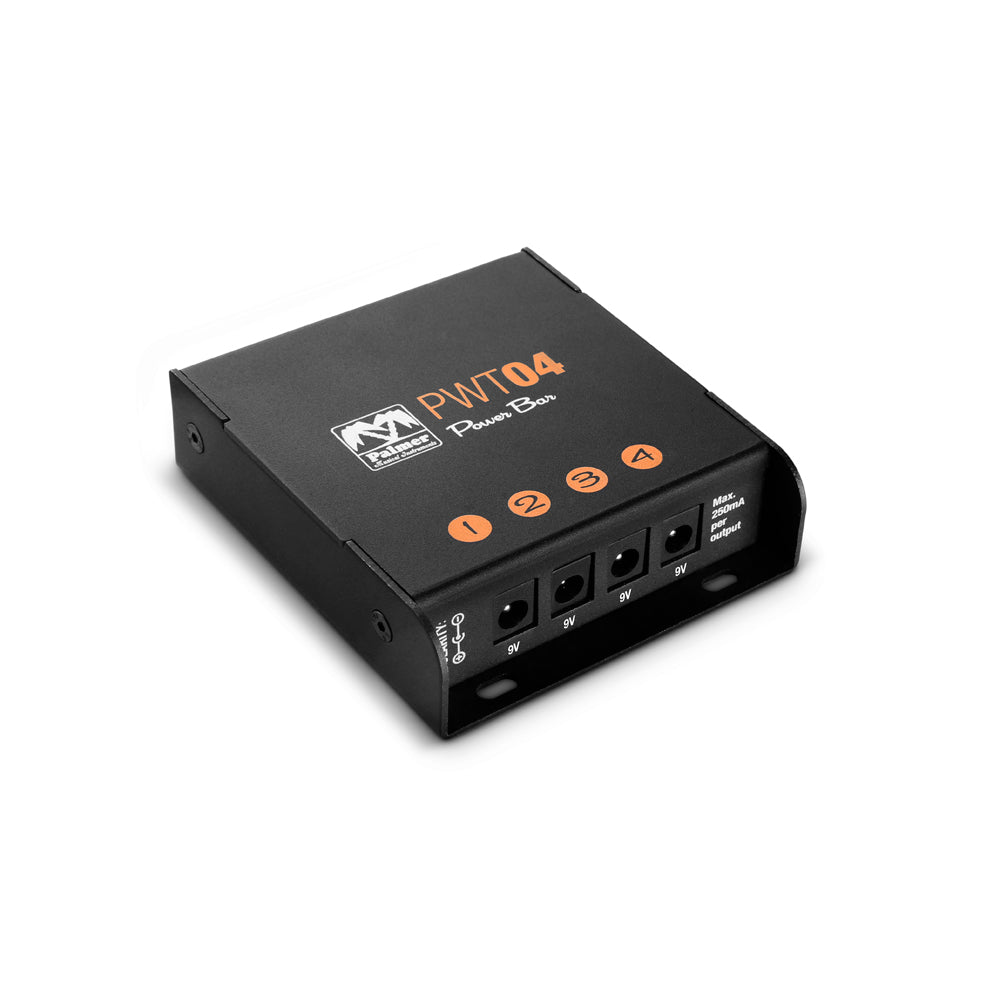 Palmer PWT 04 - Universell pedalboard-strømforsyning med 4 utganger