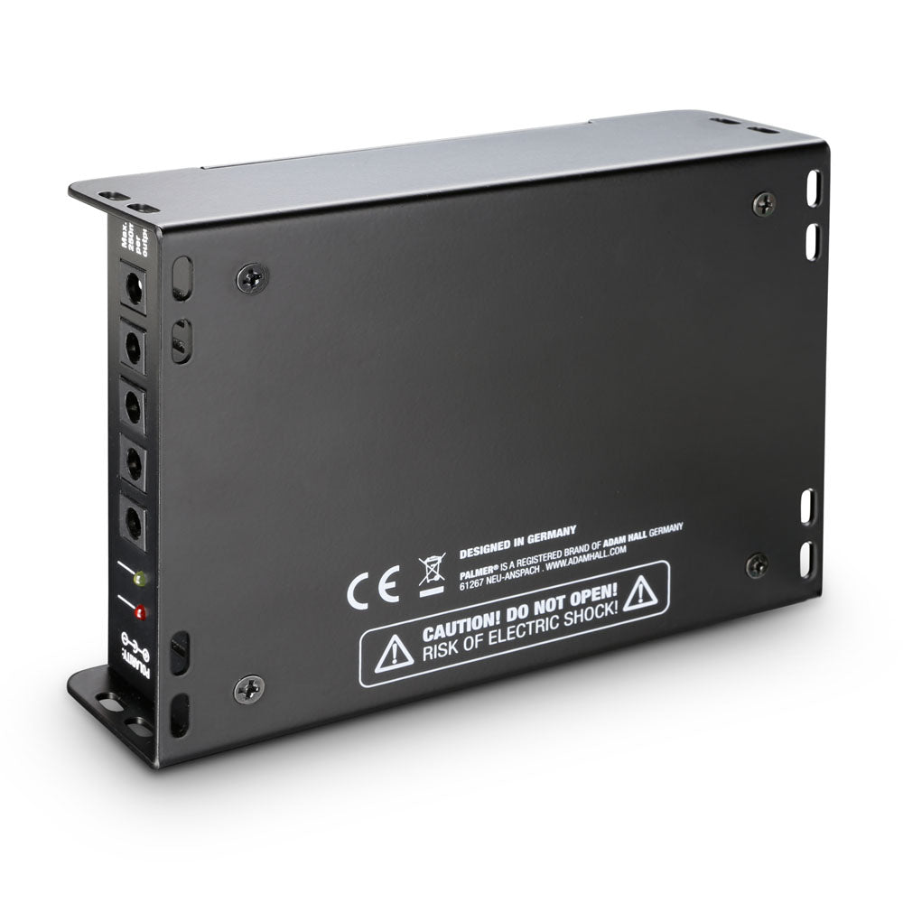 Palmer PWT 05 MK 2 – Universell 9V strømforsyning til pedalboard med 5 utganger
