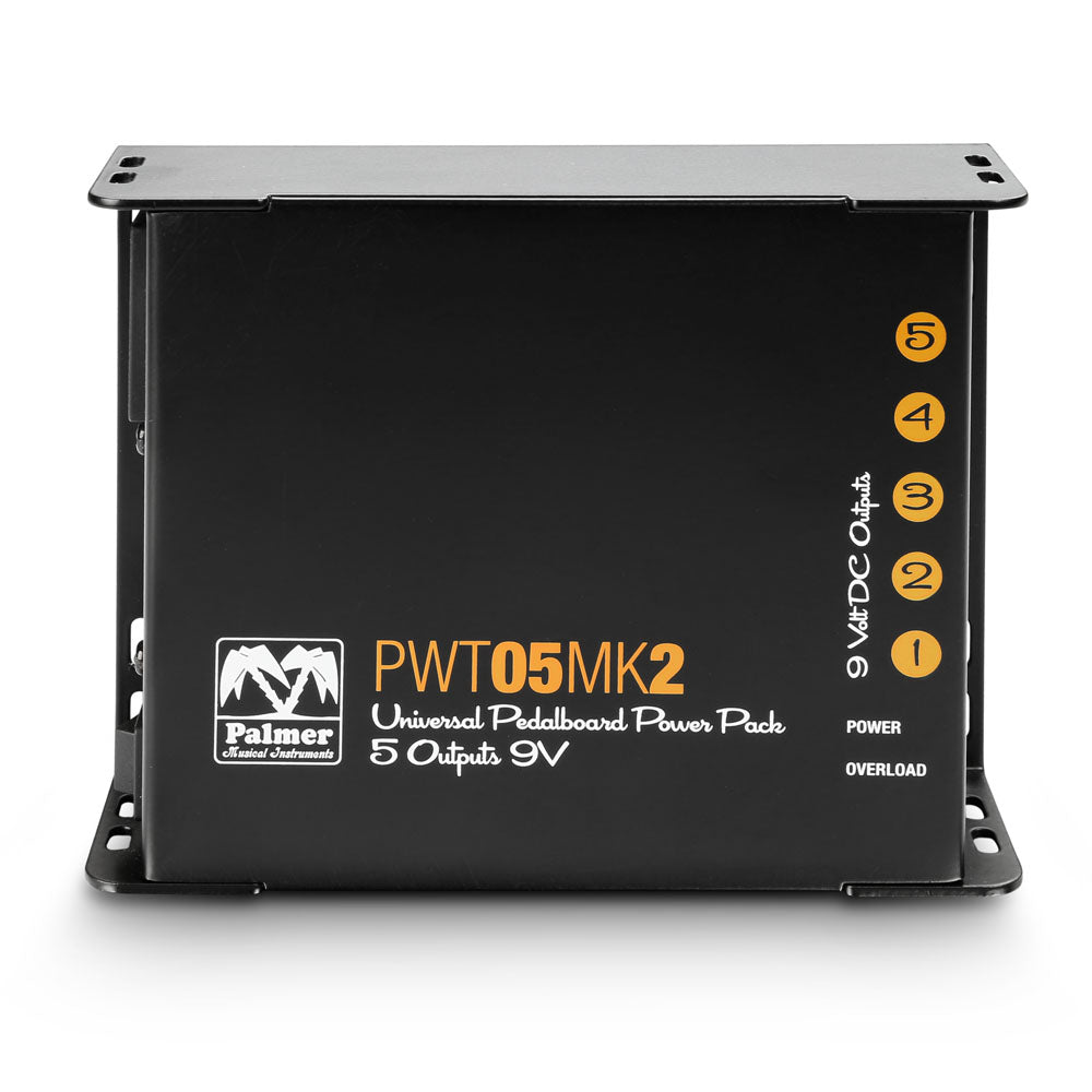 Palmer PWT 05 MK 2 – Universell 9V strømforsyning til pedalboard med 5 utganger