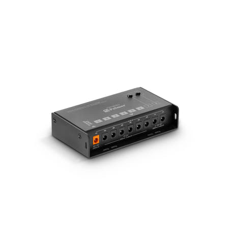 Palmer PWT 08 MK2 - Universell pedalboard-strømforsyning med 8 utganger