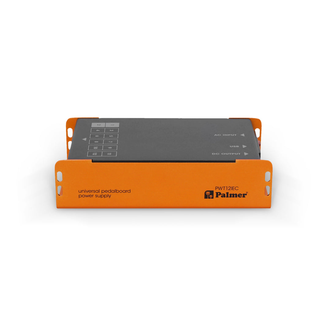 Palmer PWT 12 IEC - Universell strømforsyning til pedalboard med USB