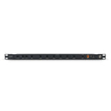 Palmer WT PB 40 RK - Strømforsyningsenhet med 8 utganger for rackmontering