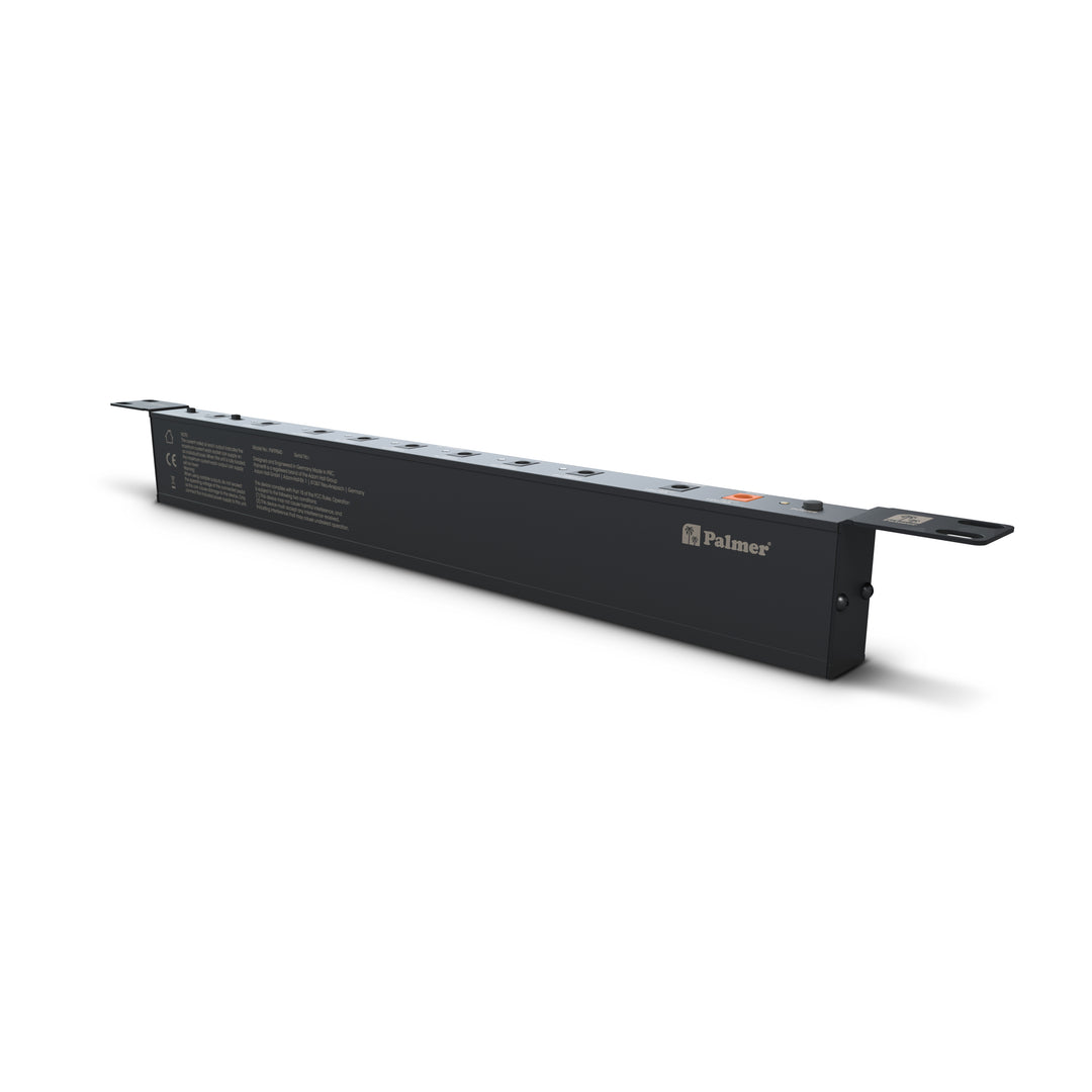 Palmer WT PB 40 RK - Strømforsyningsenhet med 8 utganger for rackmontering