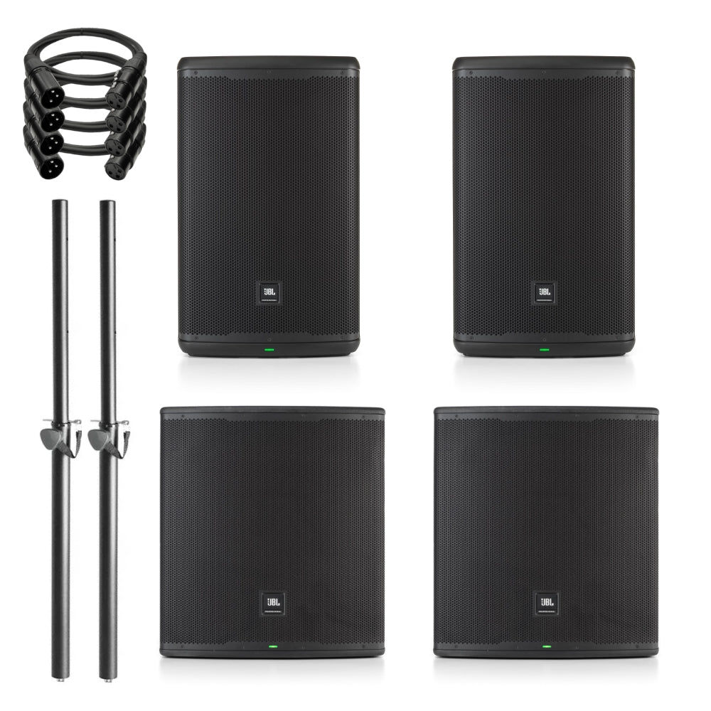 JBL EON 715 Active PA-høyttalerpakke