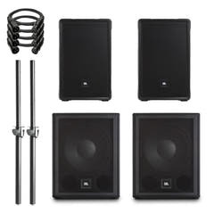 JBL IRX Active PA-høyttalerpakke