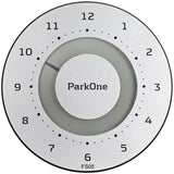 ParkOne2 parkeringsur (sølv)