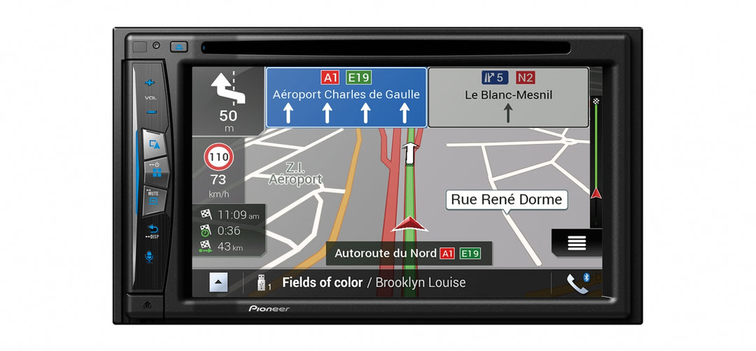 Pioneer AVIC-Z630BT GPS-navigasjon, Bluetooth og trådløs Apple Carplay