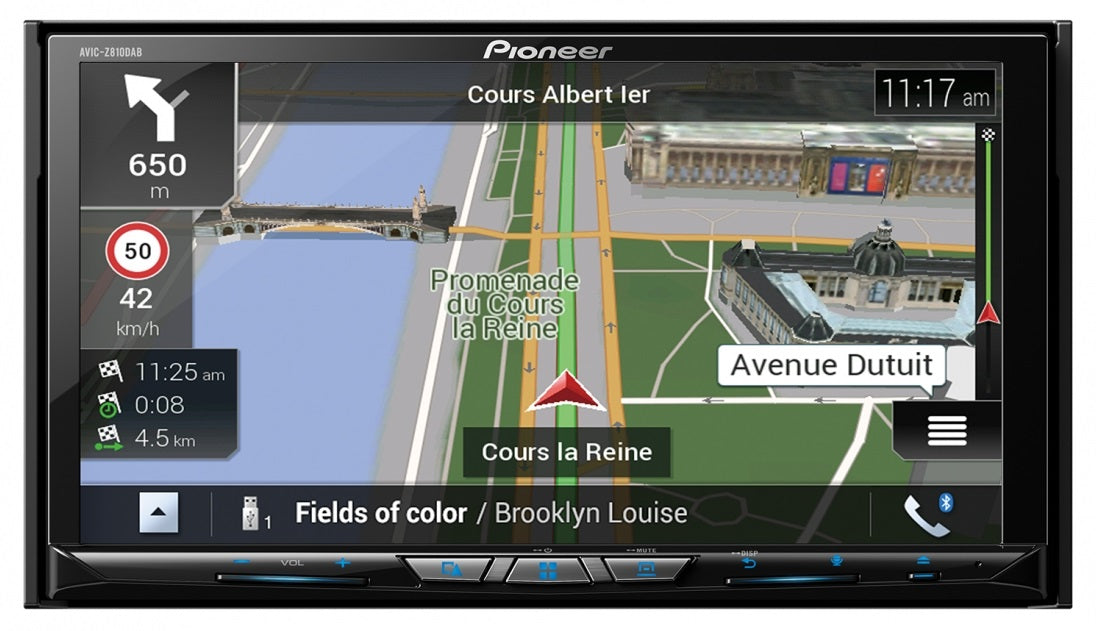 Pioneer AVIC-Z830DAB GPS-navigasjon, Bluetooth og trådløs Apple CarPlay
