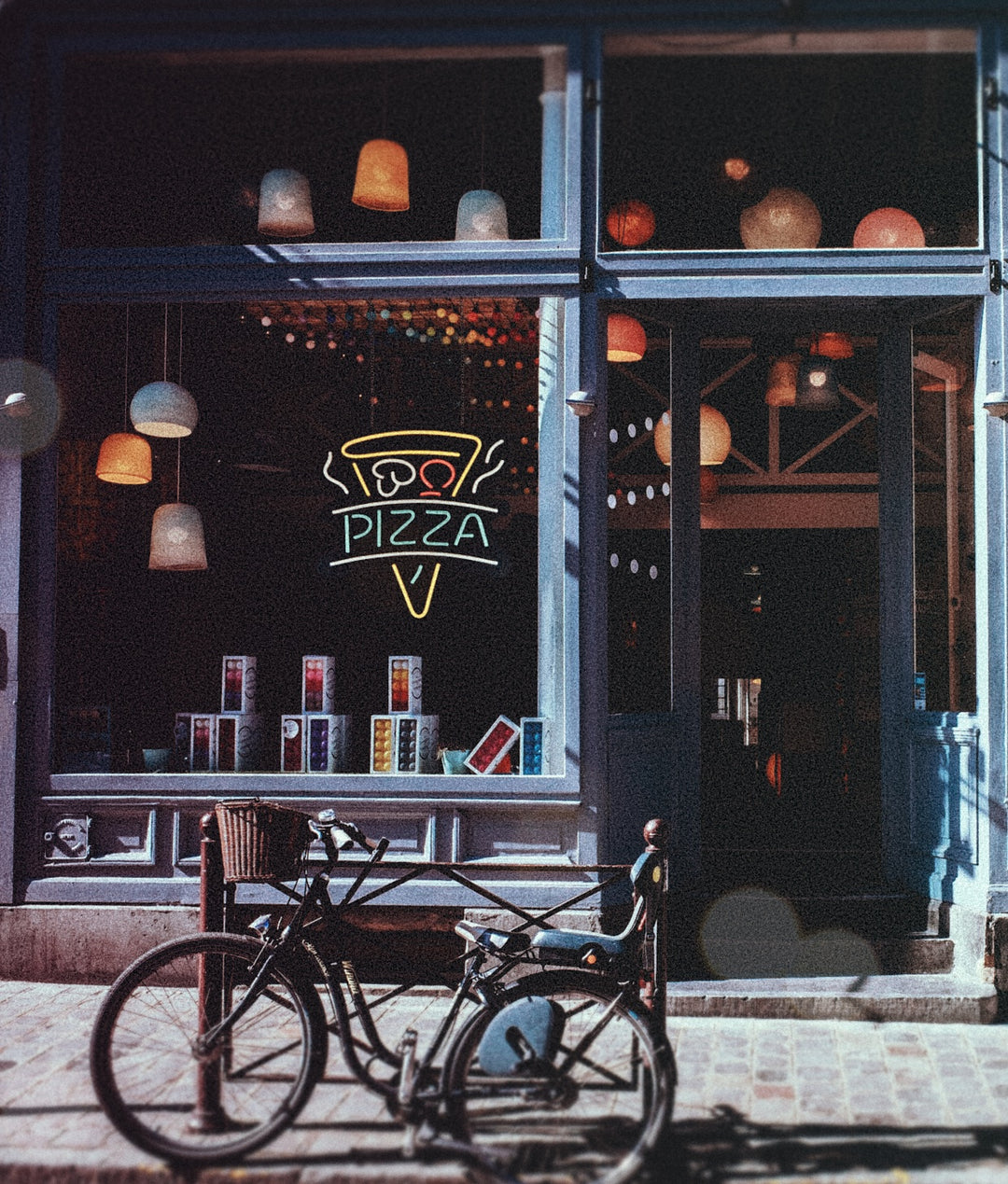 Neonskilt "Pizza" (55 cm)