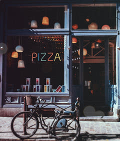Neonskilt "Pizza" (60 cm)