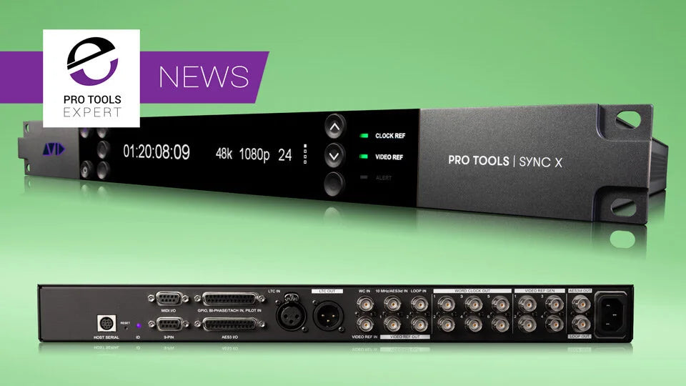 3-års utvidet maskinvaretilbud for Pro Tools Sync X