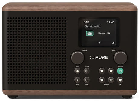 Pure Classic H4 Coffee Black/Walnut