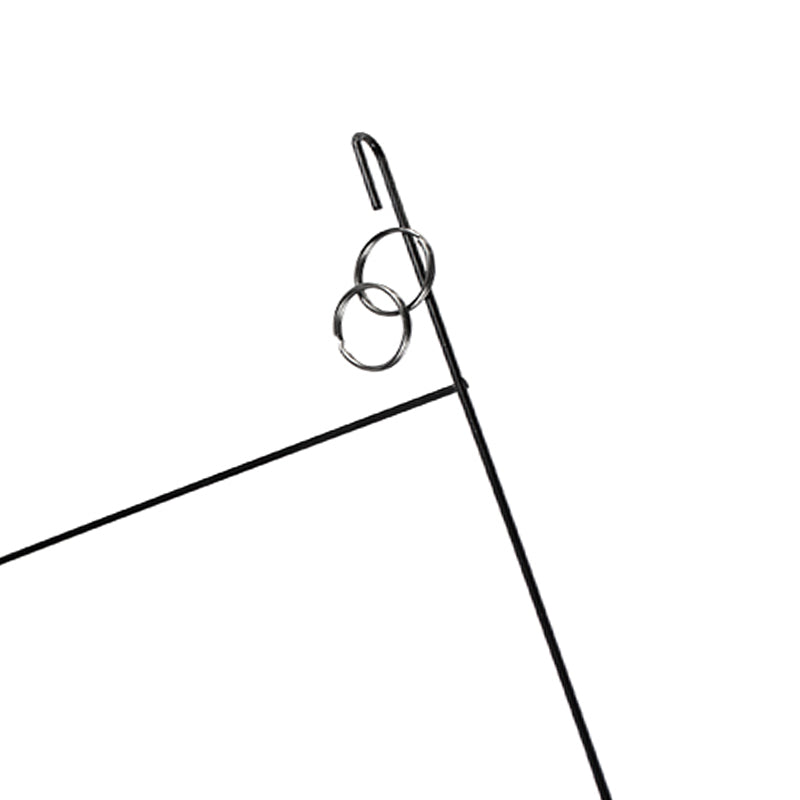 Vinylplate oppheng i metall (5x)