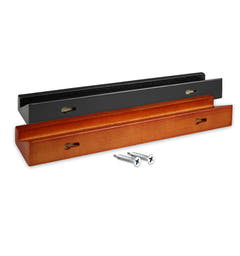 Displayhylle for vinylplater - Paulownia-tre
