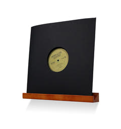 Displayhylle for vinylplater - Paulownia-tre