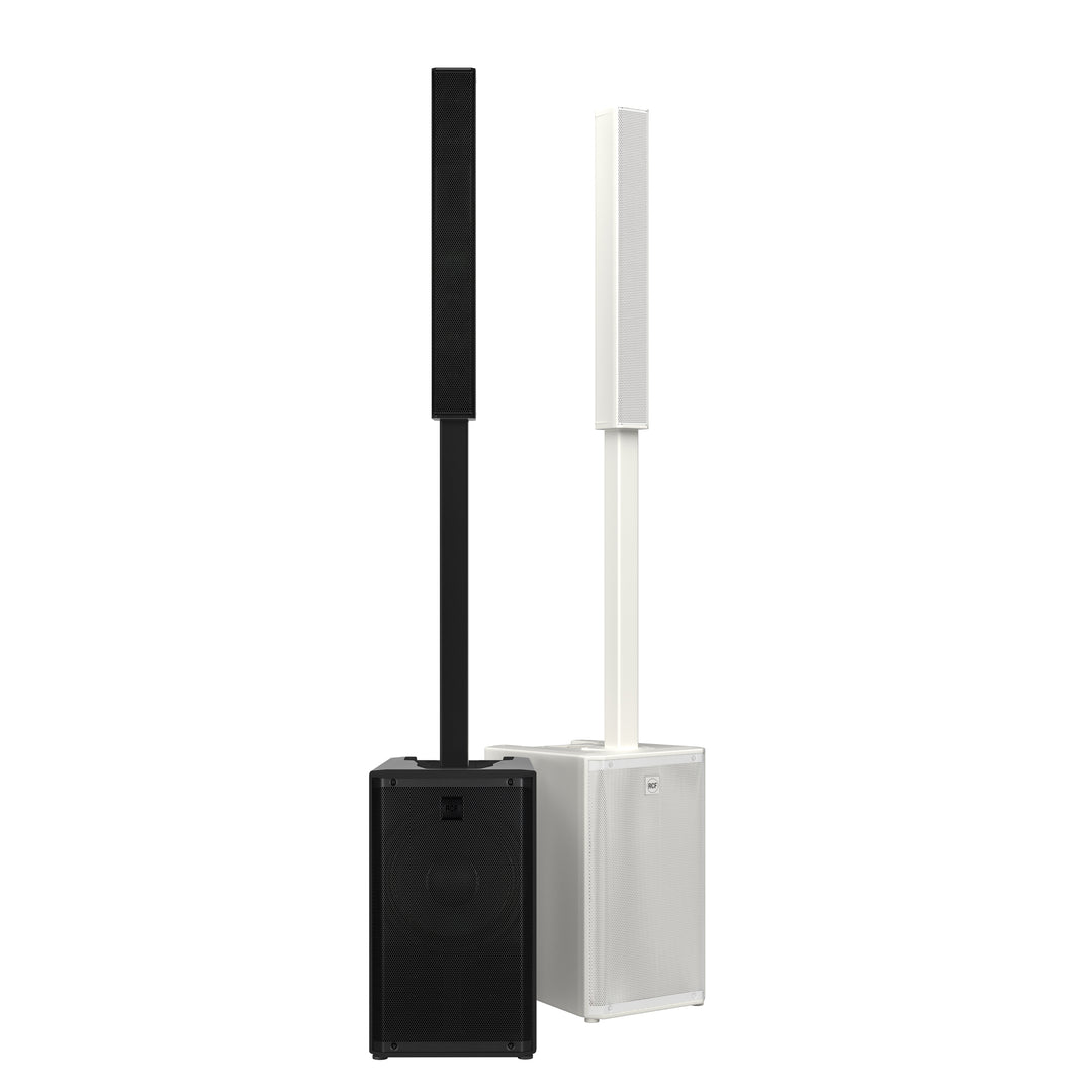 RCF EVOX J9 højttaler system 1 aktiv Sub/1 passiv top, Hvid