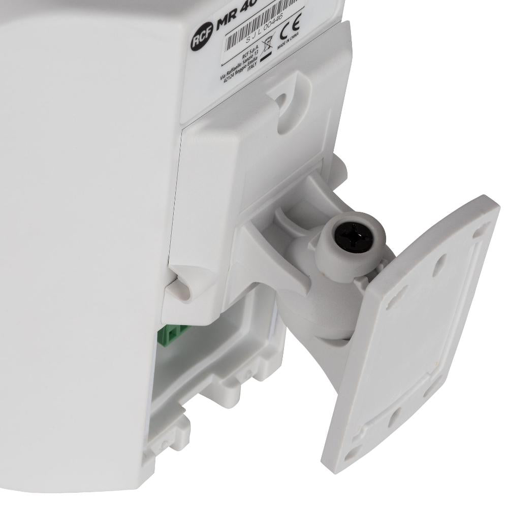RCF væghøjttaler 2-vejs 4" sæt (2 styk) 40W 8 Ohm IP55, Hvid