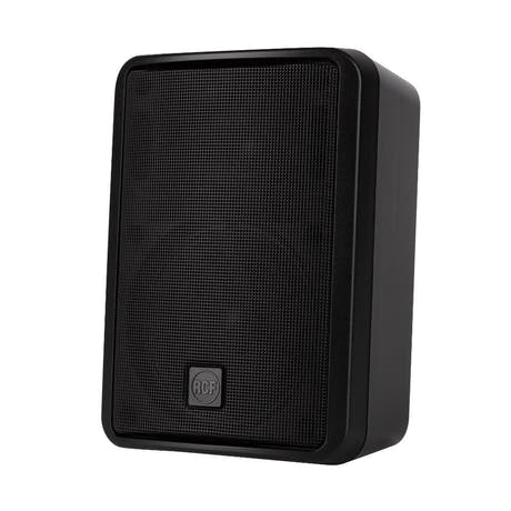 RCF væghøjttaler 2-vejs 4" sæt (2 styk) 40W 8 Ohm IP55, Sort