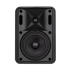 RCF vegghøyttaler 2-veis 4" sett (2 styk) 40W 8 Ohm IP55, Sort