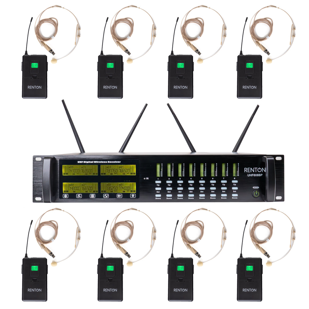 Renton Pro Wireless Headset (8 kanaler)