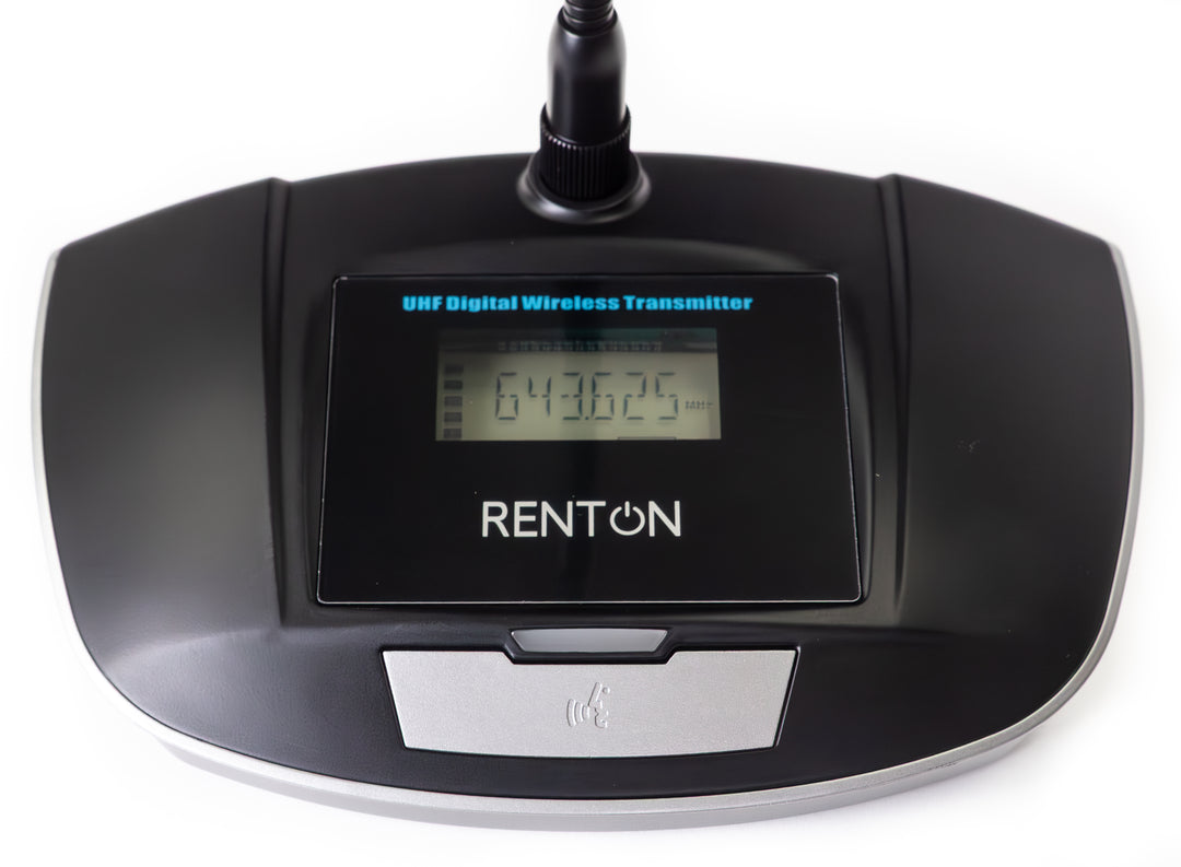 Renton Pro Trådløst Konferansemikrofonsystem (4 kanaler)