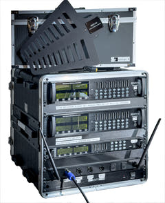 Renton Rack Trådløst Kombi System (4 Håndholdt + 16 Headset)