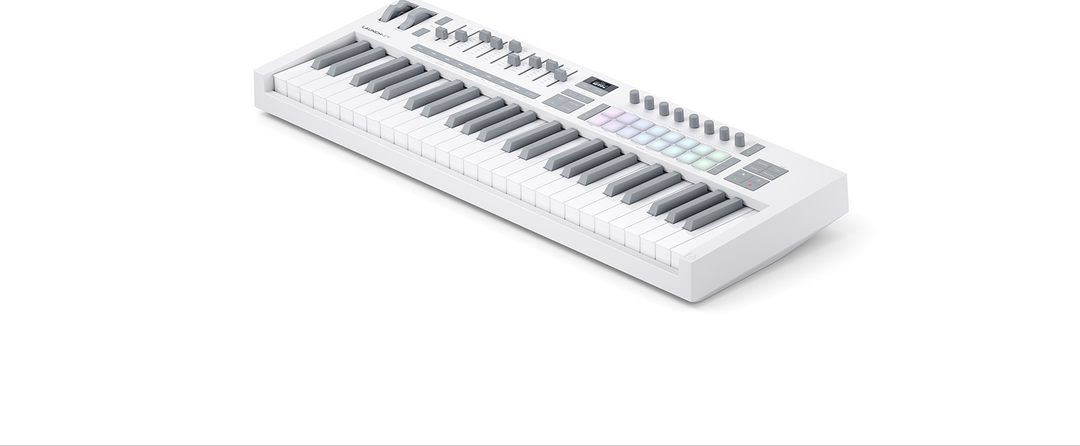 Novation Launchkey 49 MK4 MIDI-tastatur (Hvit)