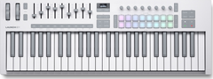 Novation Launchkey 49 MK4 MIDI-tastatur (Hvit)