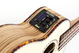 Reno RU210E Sopranokulele med pickup og tuner (naturlig)