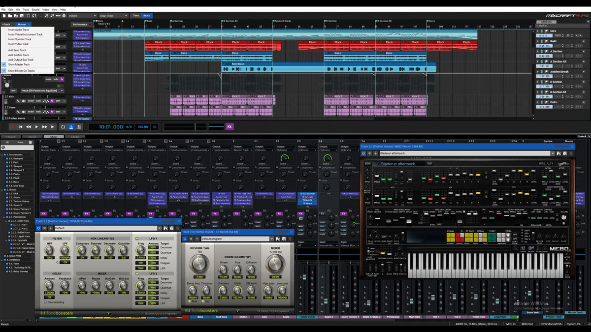 Mixcraft 9 Record. Studio
