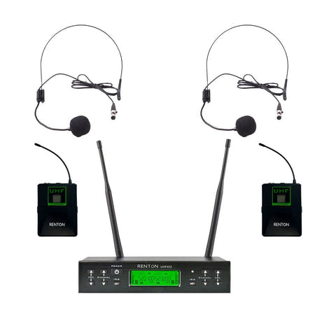 Renton Pro Trådløst Headset (2 kanaler)