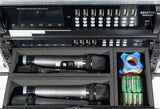 Renton Rack Trådløst Kombi System (4 Håndholdt + 8 Headset)