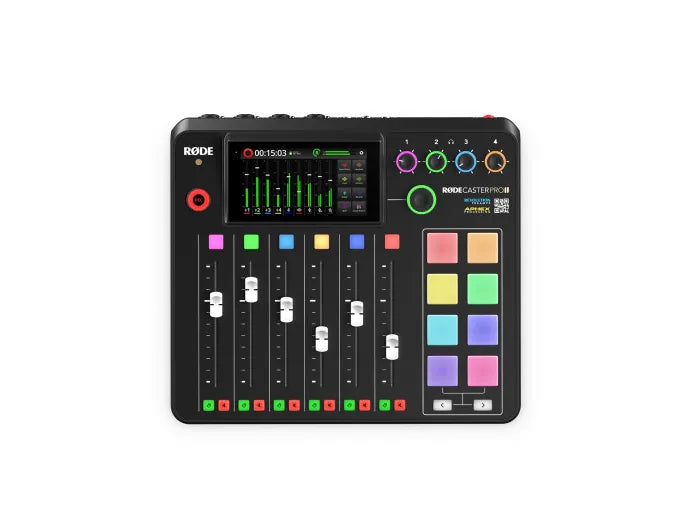 RØDE Rødecaster Pro II podcastpakke (2 personer)