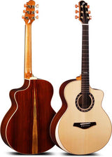 Pearl River S1CO-JCB Jumbo Western-gitar (Cutaway)