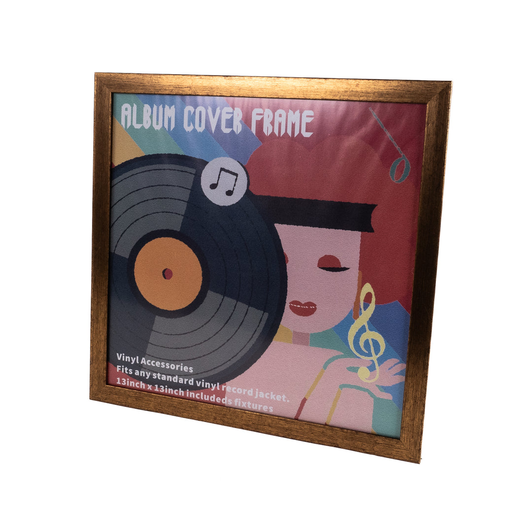 Studio 57 - Ramme til 12" Vinylplate (Brun)